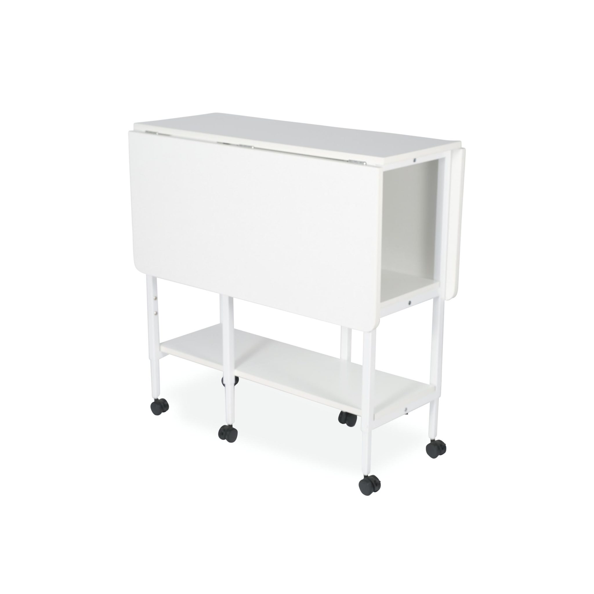 Dixie Cutting Table is the signature height-adjustable cutting table by Arrow Sewing Furniture highlighted an expansive 49″ x “37 work surface.