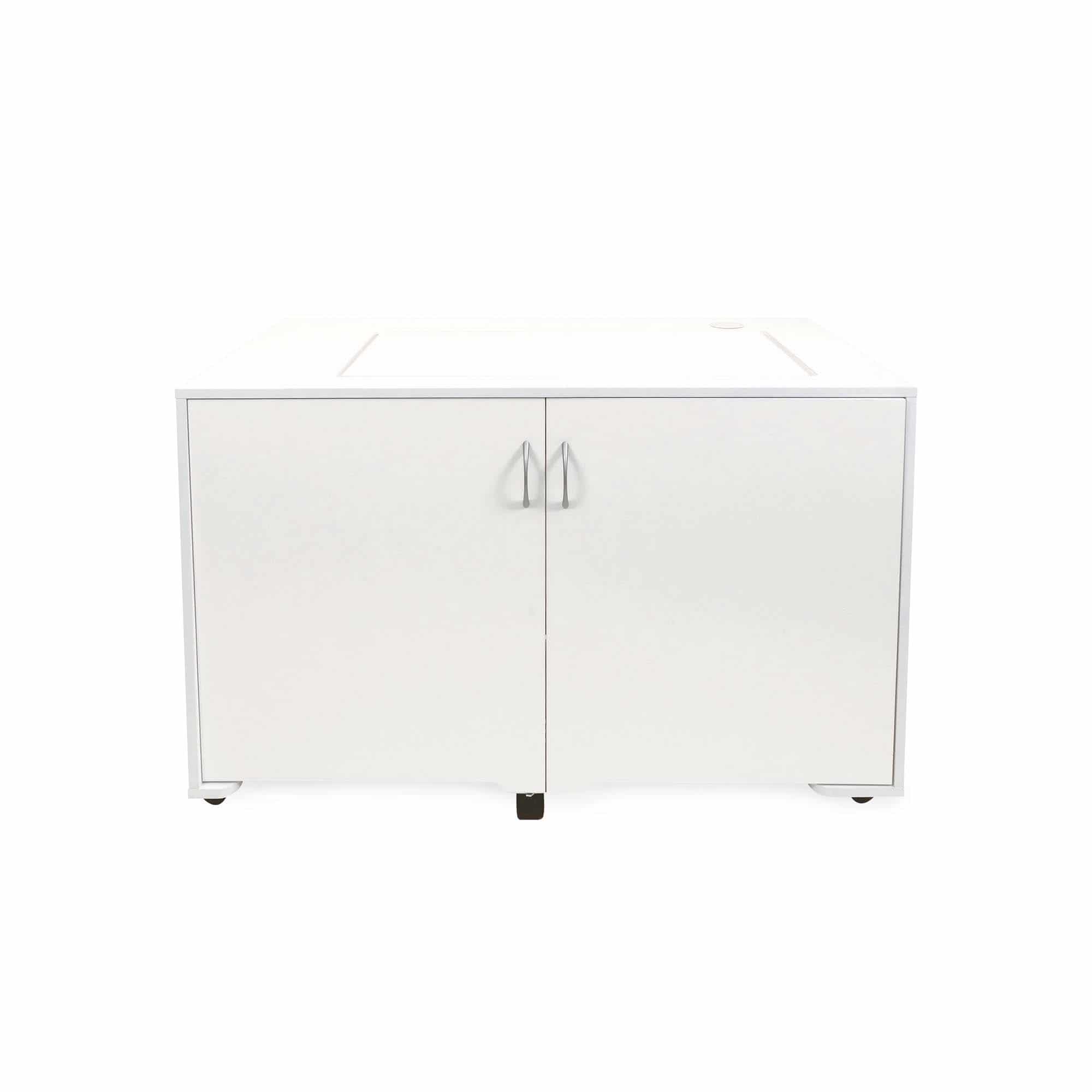 MOD XL Sewing Cabinet provides a feature-heavy workstation for sewers looking for timeless design and a home-friendly footprint. Shop at Arrow Sewing.