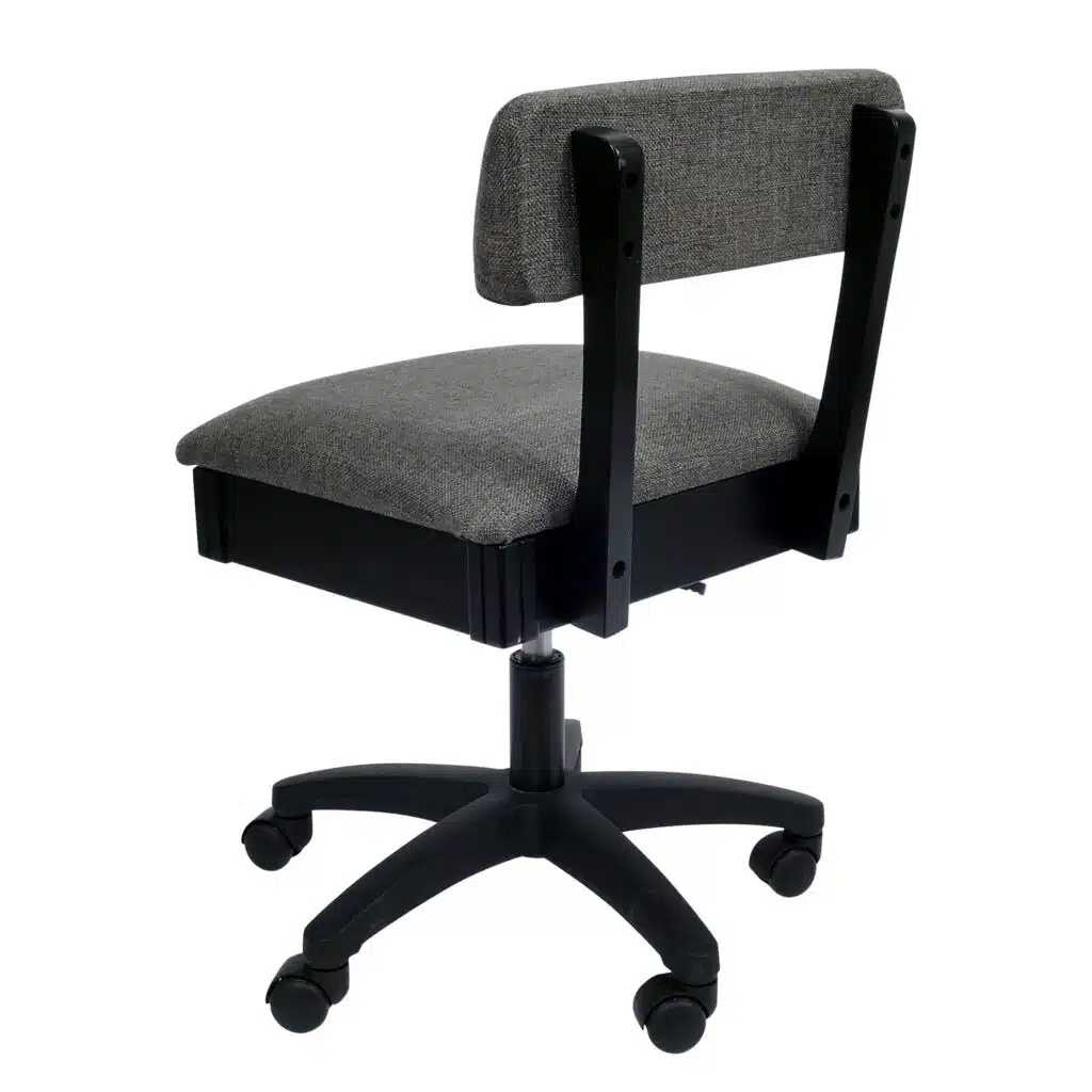 Lady Gray Sewing Chair (H8123) from Arrow Sewing Furniture with lumbar support