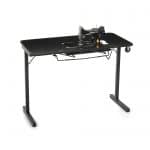Heavyweight Sewing Table (611F) from Arrow Sewing Furniture with old-fashioned sewing machine