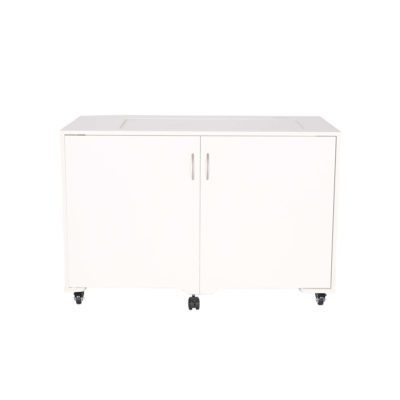 MOD XL Sewing Cabinet's capacity lifts will support machines and move up into position with minimal guidance thanks to our Lift Assist Technology. Shop At Arrow Sewing.