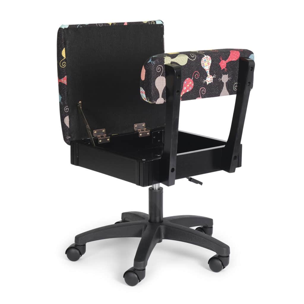 Cat's Meow Hydraulic Sewing Chair - HCAT 03 2 - Arrow Sewing