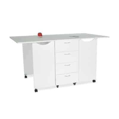 Kookaburra Cutting Table is Kangaroo’s premiere cutting table and the perfect addition to your sewing and crafting studio. Choose a cutting table that offers storage, convenience and function – along with an expansive 70″ x 40″ work surface!