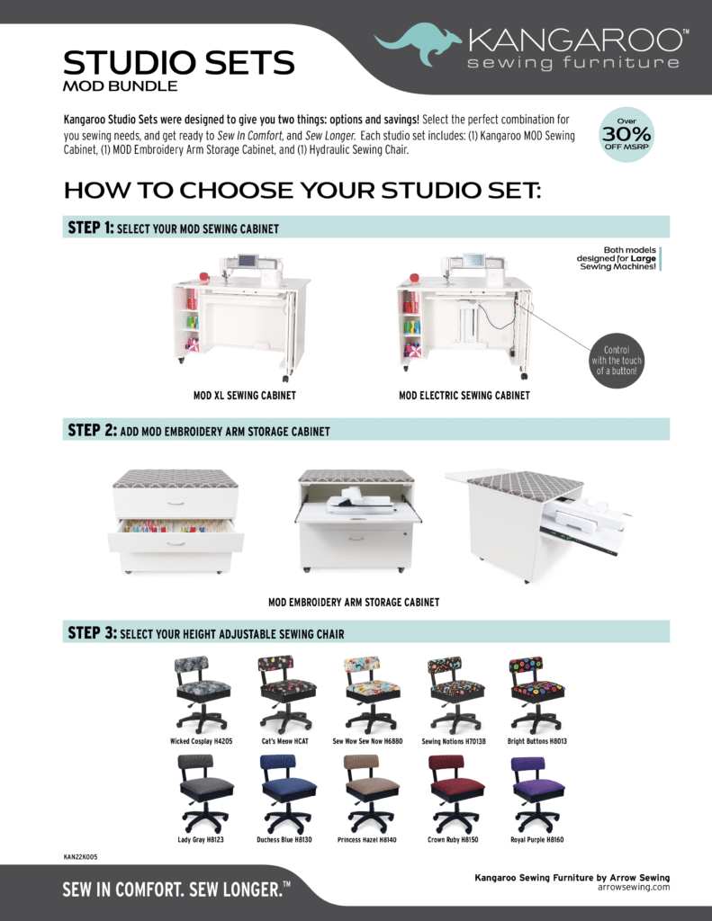 Product Sheets - MOD Bundle SS 12 2022 - Arrow Sewing