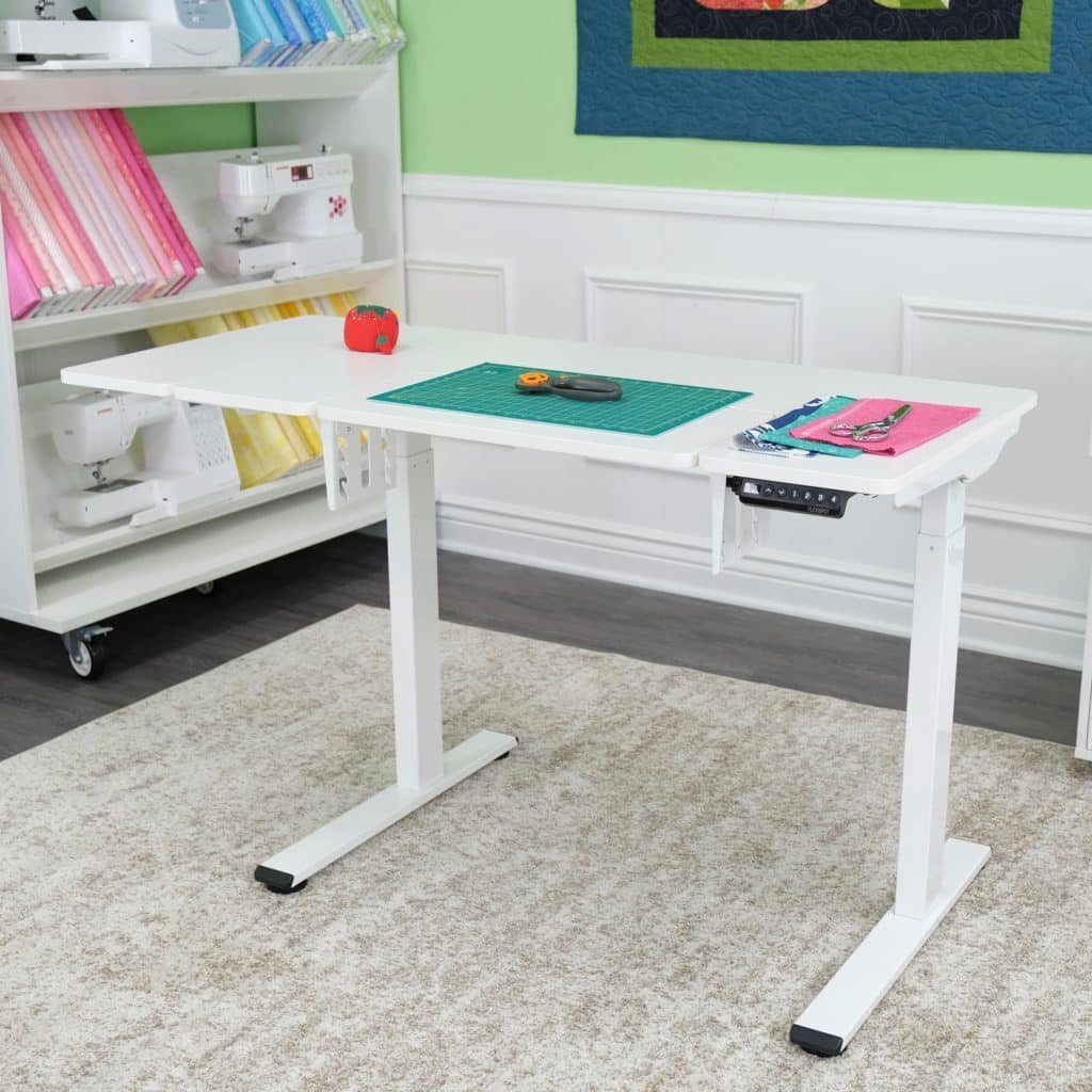 Eleanor Electric Height Adjustable Multi-function Sewing and Cutting Table - 691L 04 - Arrow Sewing