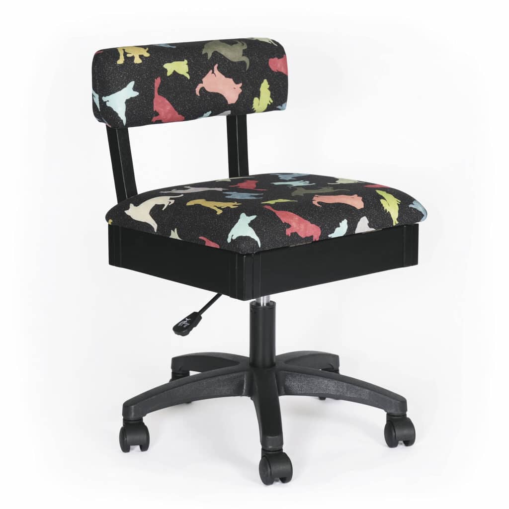 Hydraulic Sewing Chair - Cat's Meow — Emma's Quilt Cupboard
