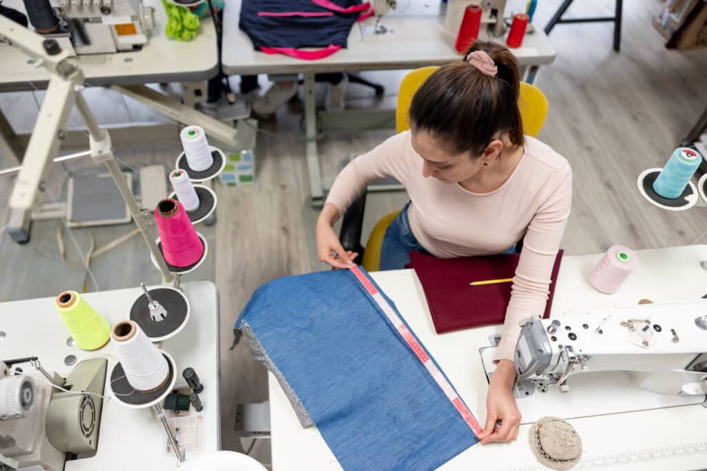 Sewing enthusiast learning to improve her creative skillset