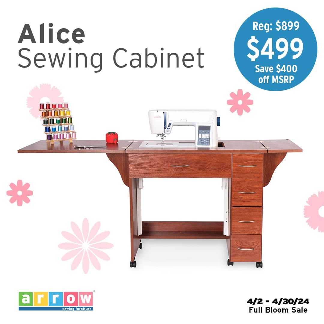 Promotions - 1950901 FullBloomSaleApril AliceGraphics 010524 - Arrow Sewing