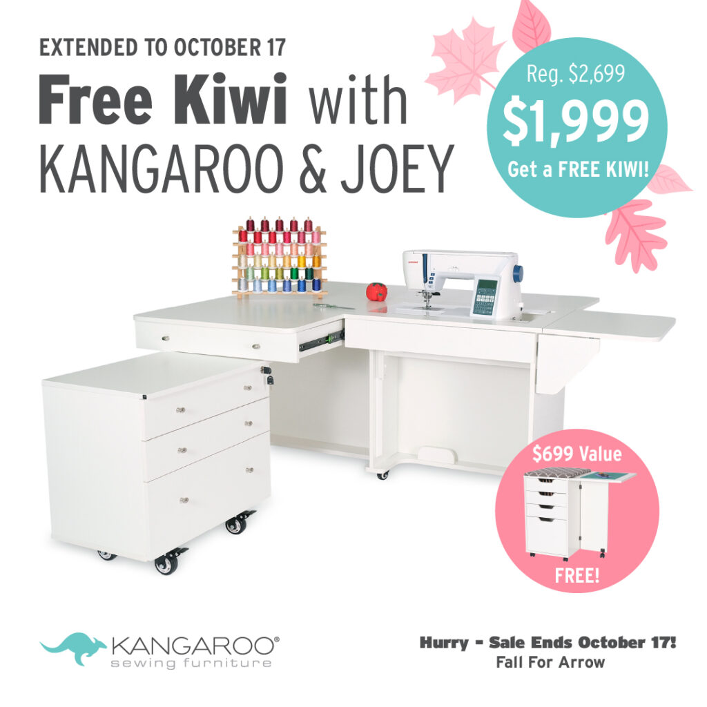 Home - 2322298 KSFOctoberPromotions KangarooJoeyAshWhite 100 - Arrow Sewing