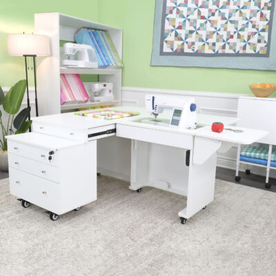 Kangaroo & Joey Dual Rail Electric Sewing Cabinet