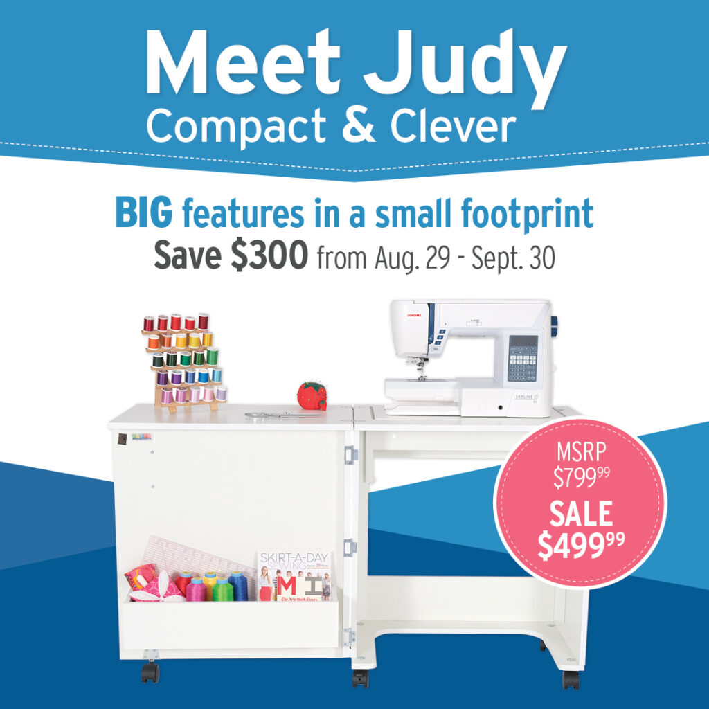 Home - IG 8.29 9.30 Judy Sewing Cabinet on Sale Social 1080x1080 1 - Arrow Sewing